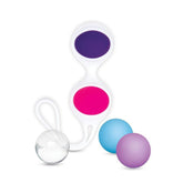 Bodywand Squeeze Mix & Match Coloured Weighted Kegel Balls Set